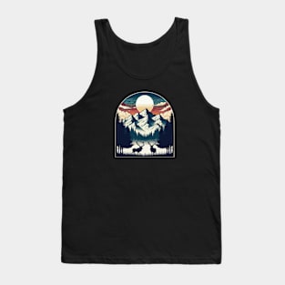 Mountain Deer Tank Top